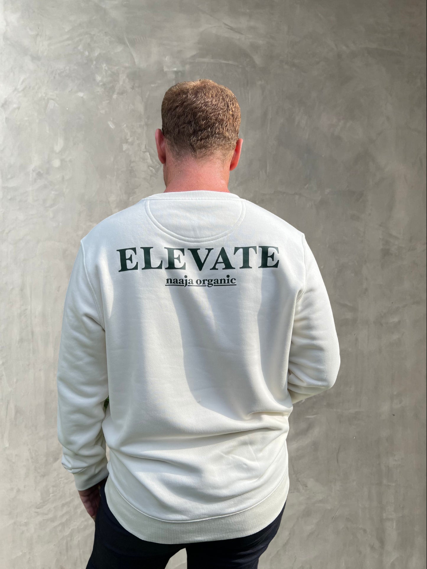 Organic Comfort Unisex Sweatshirt “ELEVATE”