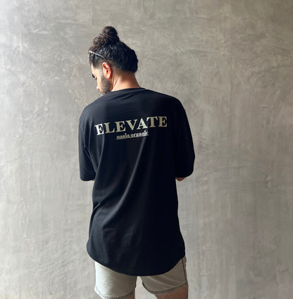 Organic Oversized Unisex Tee “ELEVATE”