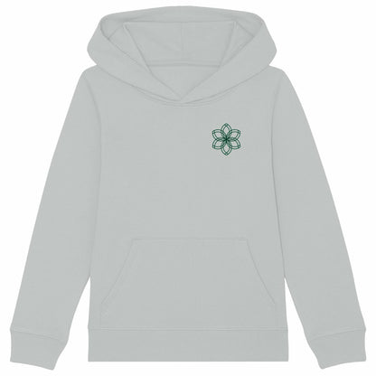 Lil naaja Organic Hug Unisex Hoodie - Bloom Green